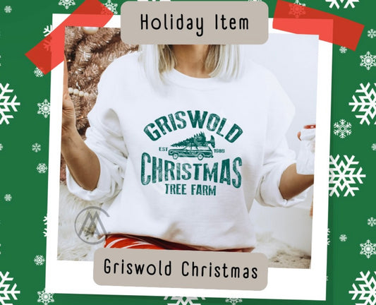 Griswold Christmas Tree Crewneck