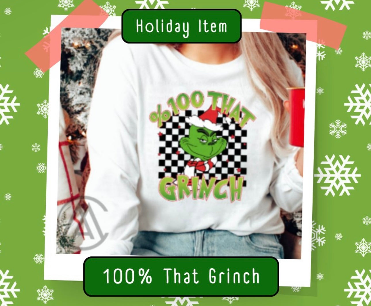 100% That Grinch Crewneck