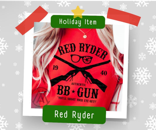 Red Ryder Christmas Crewneck