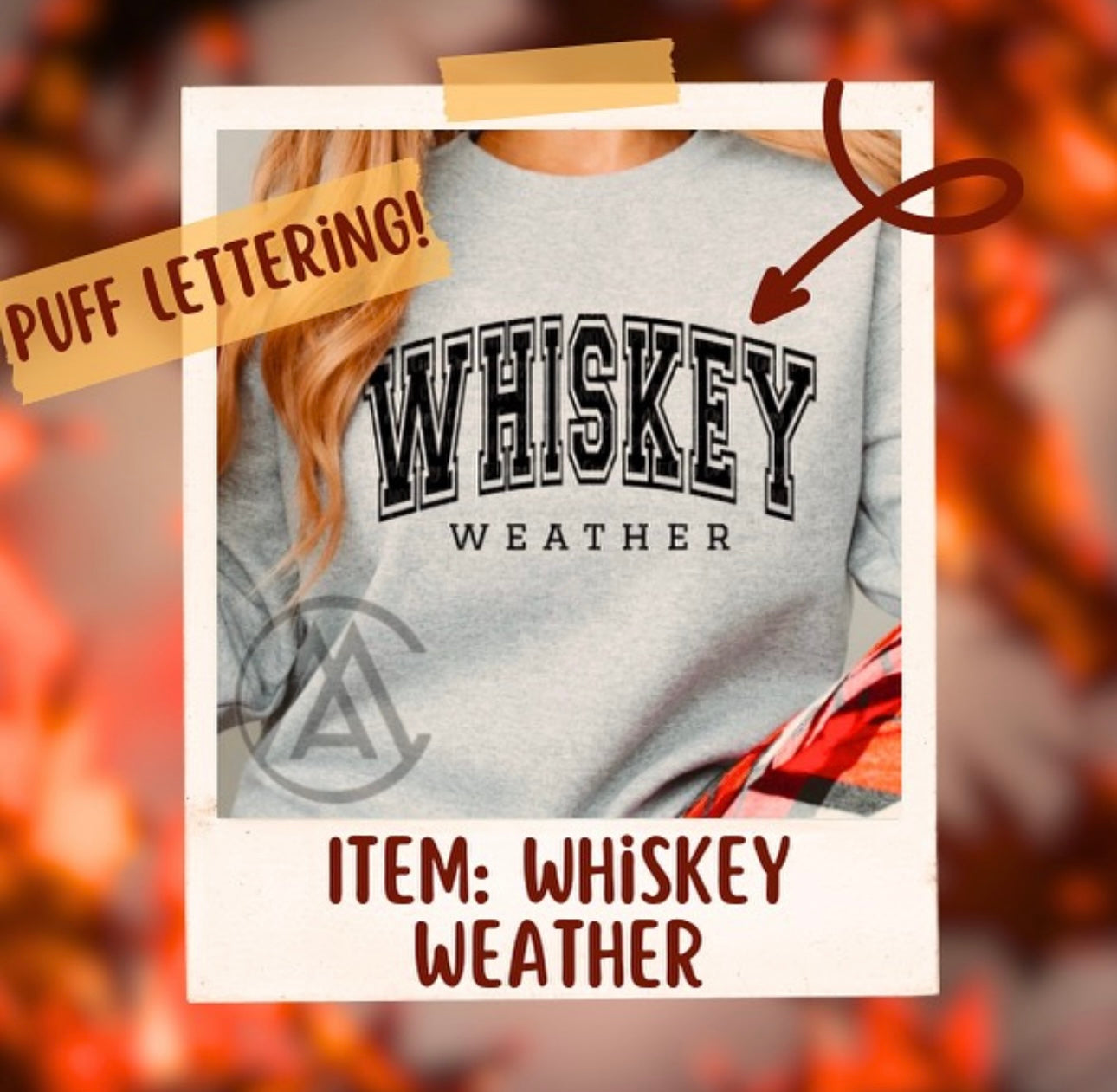 Whiskey Weather Crewneck